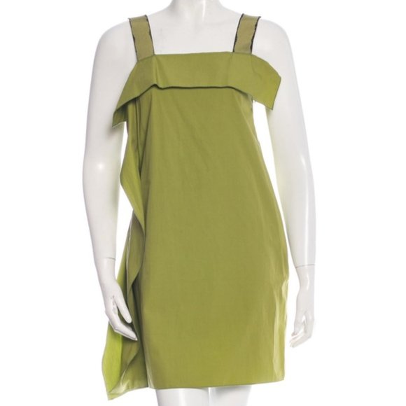 New! BOTTEGA VENETA Assenzio Cotton Dress - Picture 6 of 8
